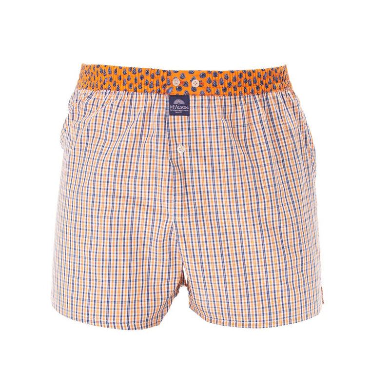 M4846 - Checkered orange