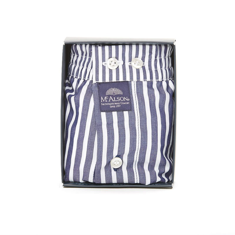 M0230 - Striped navy blue