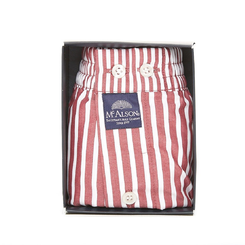 M0232 - Striped burgundy