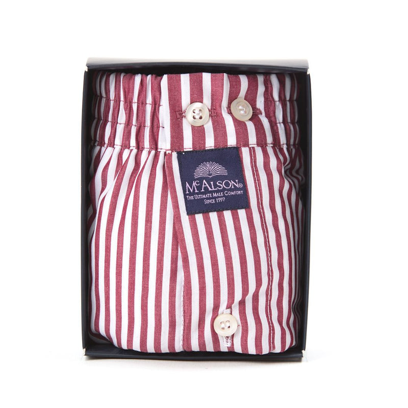 M0233 - Striped burgundy