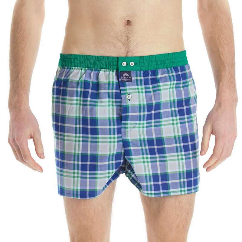 M3246 - Checkered green & blue