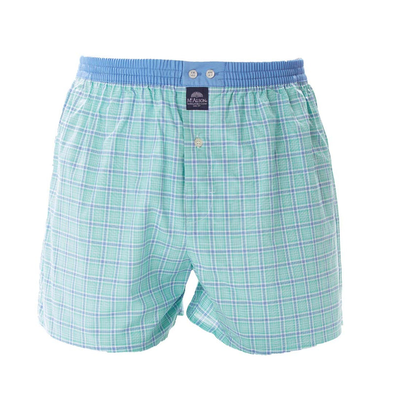 M3926B - Checkered green & blue