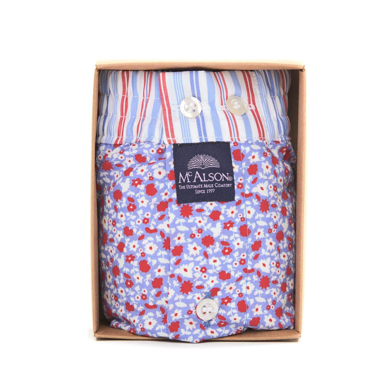 M3958 - Meadow flowers light blue