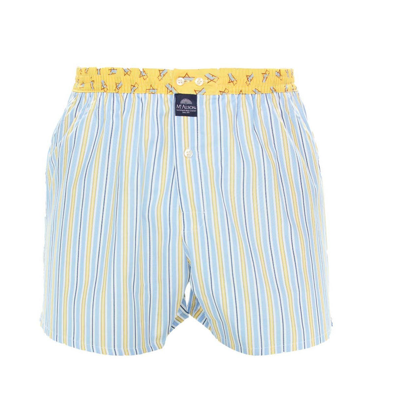 M4306 - Striped yellow & blue