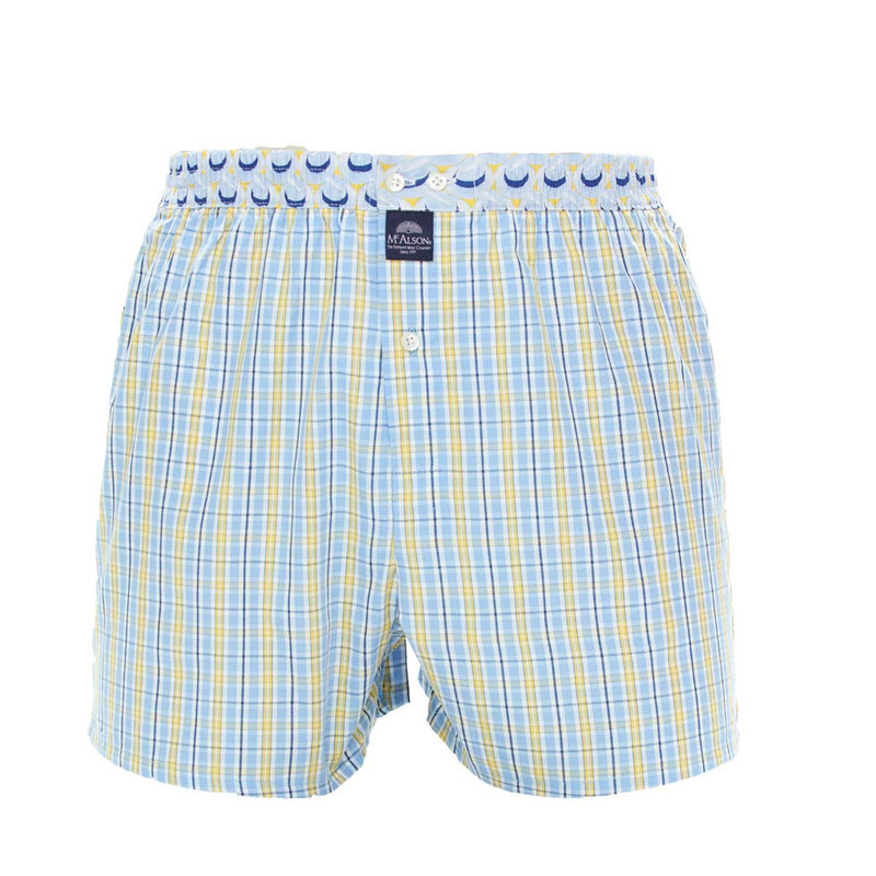 M4307 - Checkered yellow & blue