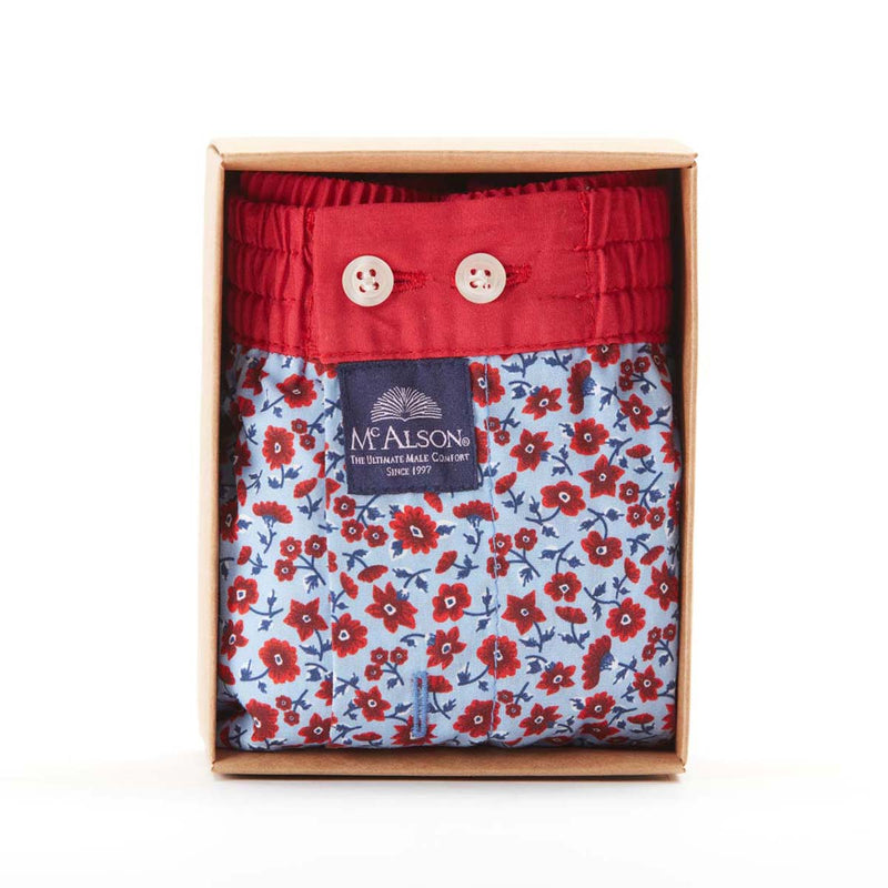 M4443 - Meadow flowers red