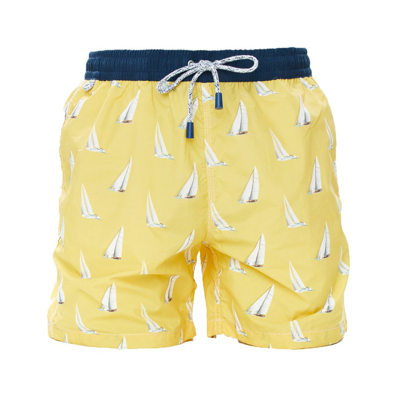 MS4121 - Sail boats yellow