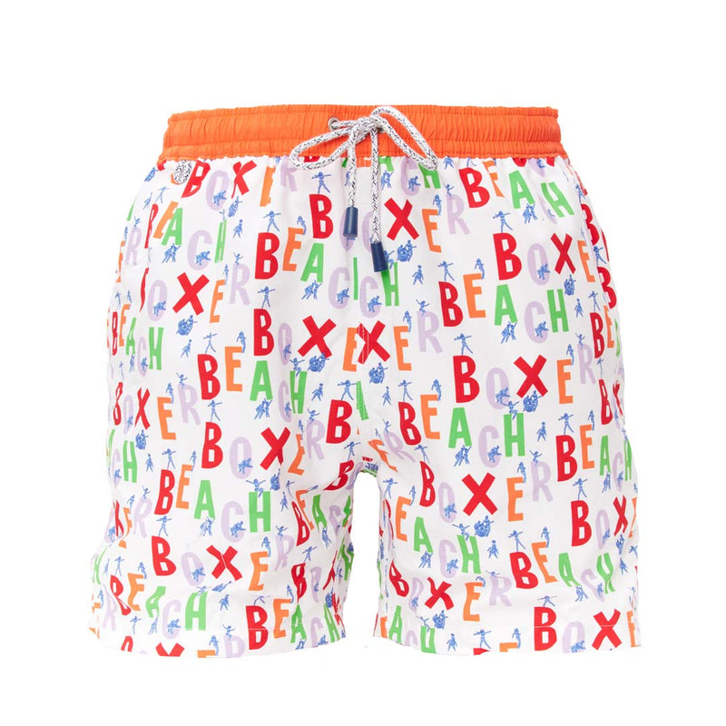 MS4718 - Beach boxer white