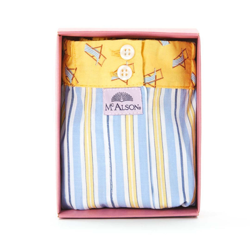 MW4306 - Striped yellow & blue